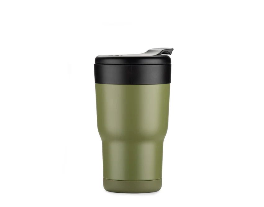 Kubek termiczny TUVO 530 ml, stal, z rączką
