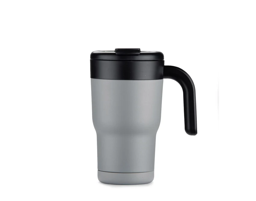 Kubek termiczny TUVO 530 ml z uchem stal nierdzewna
