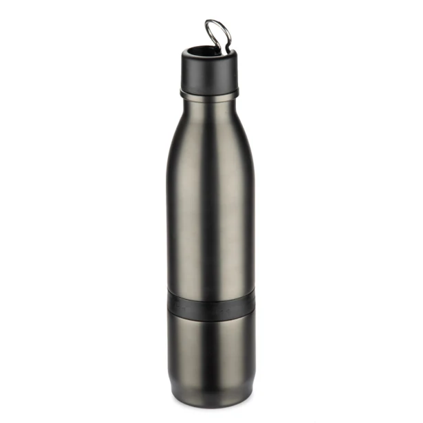 DRINNO butelka termiczna 500 ml grafitowa 2-w-1