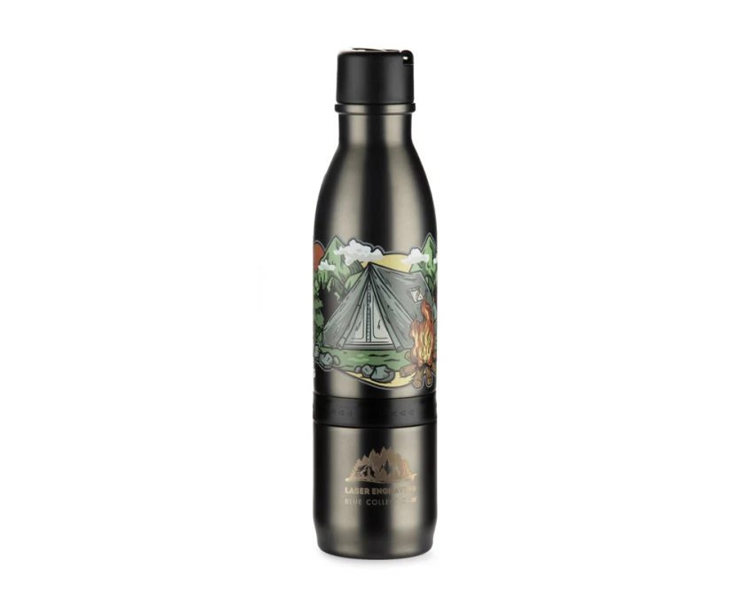 DRINNO butelka termiczna 500 ml grafitowa 2-w-1