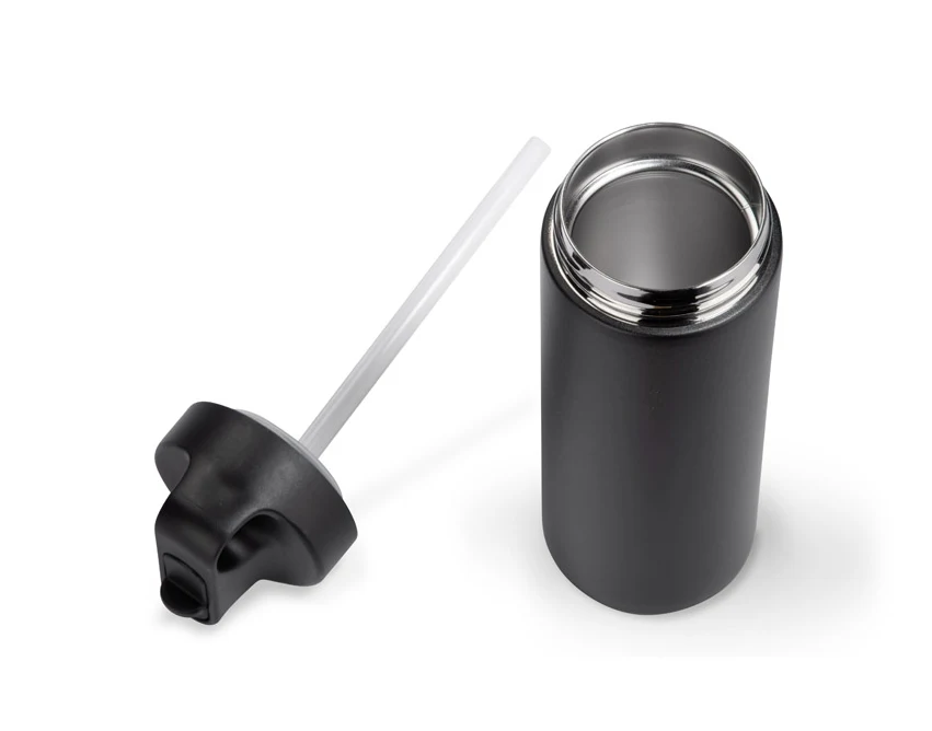 VELORA metalowa butelka termiczna 500 ml czarna