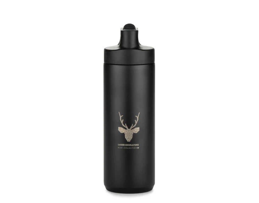 VELORA metalowa butelka termiczna 500 ml czarna