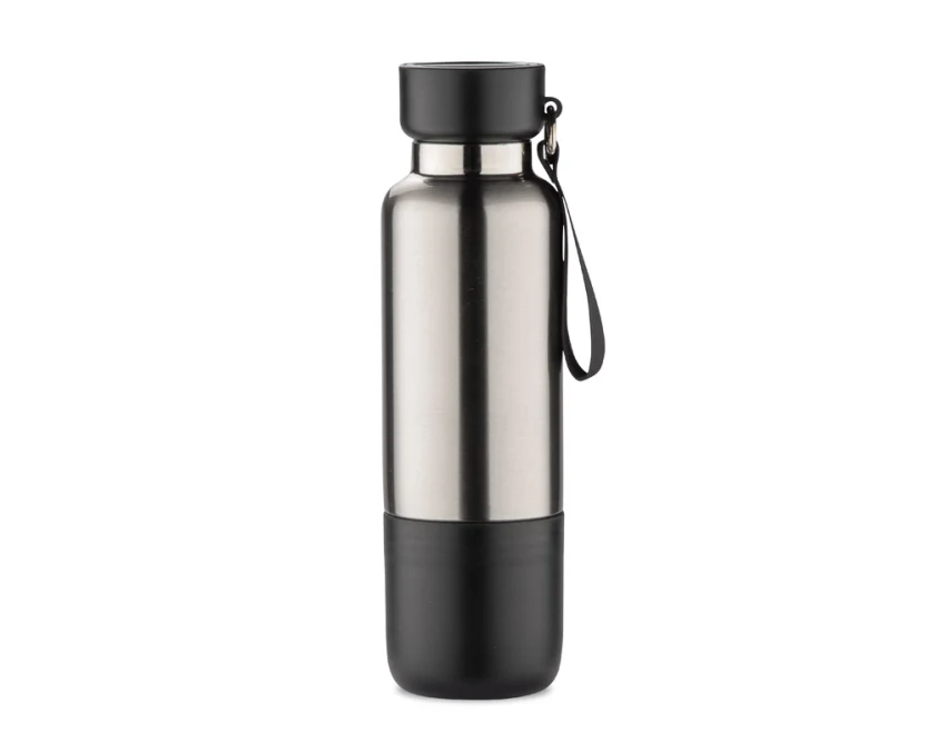 RON butelka termiczna metalowa 500 ml z karabińczykiem