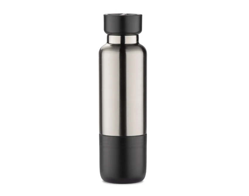 RON butelka termiczna metalowa 500 ml z karabińczykiem