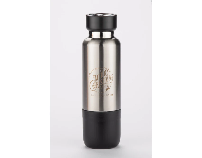 RON butelka termiczna metalowa 500 ml z karabińczykiem