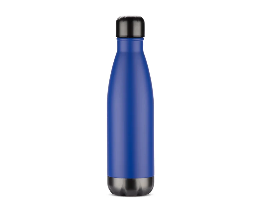 WATRO metalowa butelka termiczna 500 ml niebieska