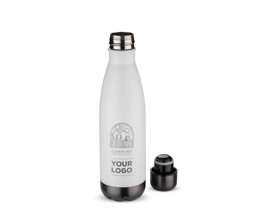 WATRO personalizowana butelka termiczna 500 ml biała