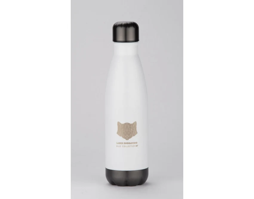 WATRO personalizowana butelka termiczna 500 ml biała