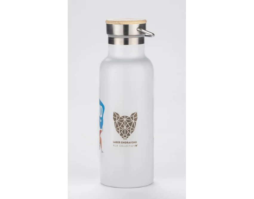Butelka termiczna na wodę KAAN 500 ml z bambusem
