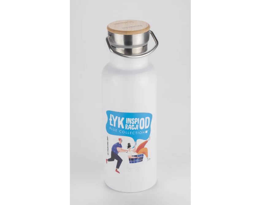Butelka termiczna na wodę KAAN 500 ml z bambusem