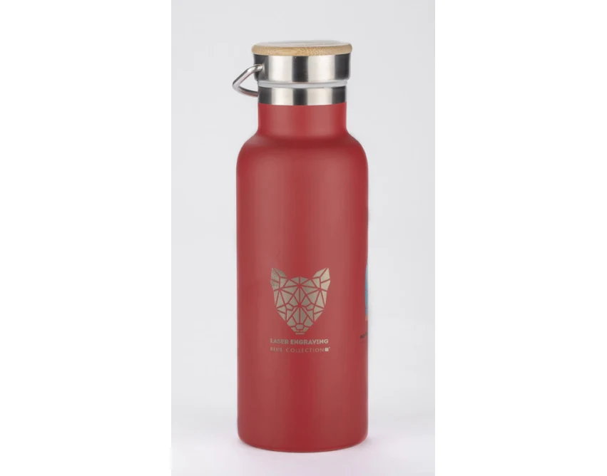 Butelka termiczna KAAN 500 ml z bambusem