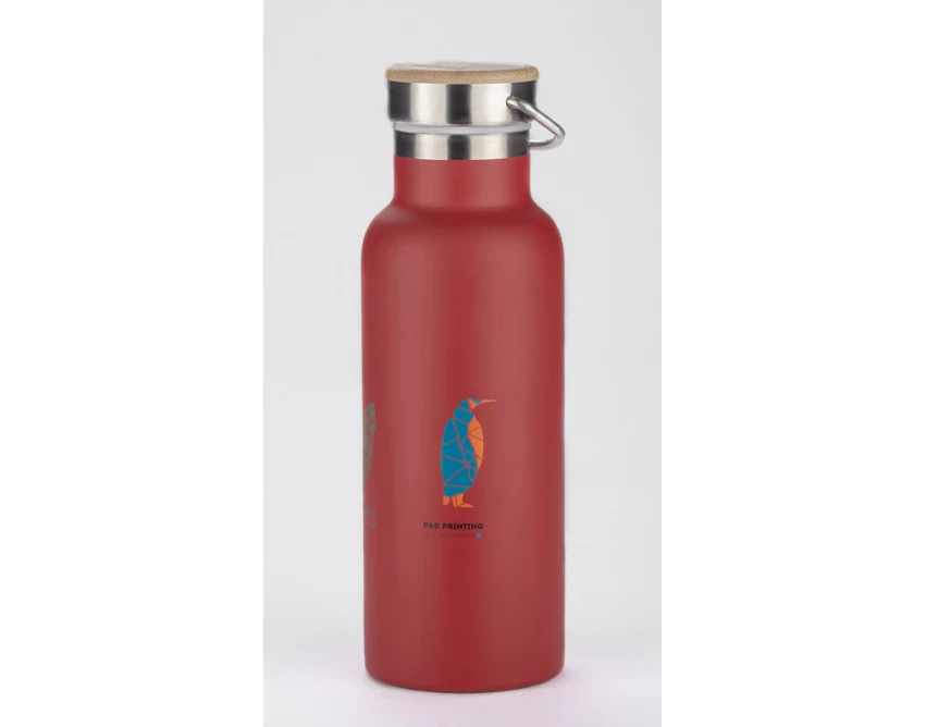 Butelka termiczna KAAN 500 ml z bambusem