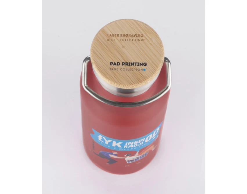 Butelka termiczna KAAN 500 ml z bambusem