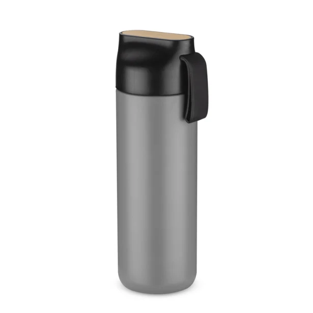 Butelka termiczna ELSA 600 ml z bambusowym akcentem