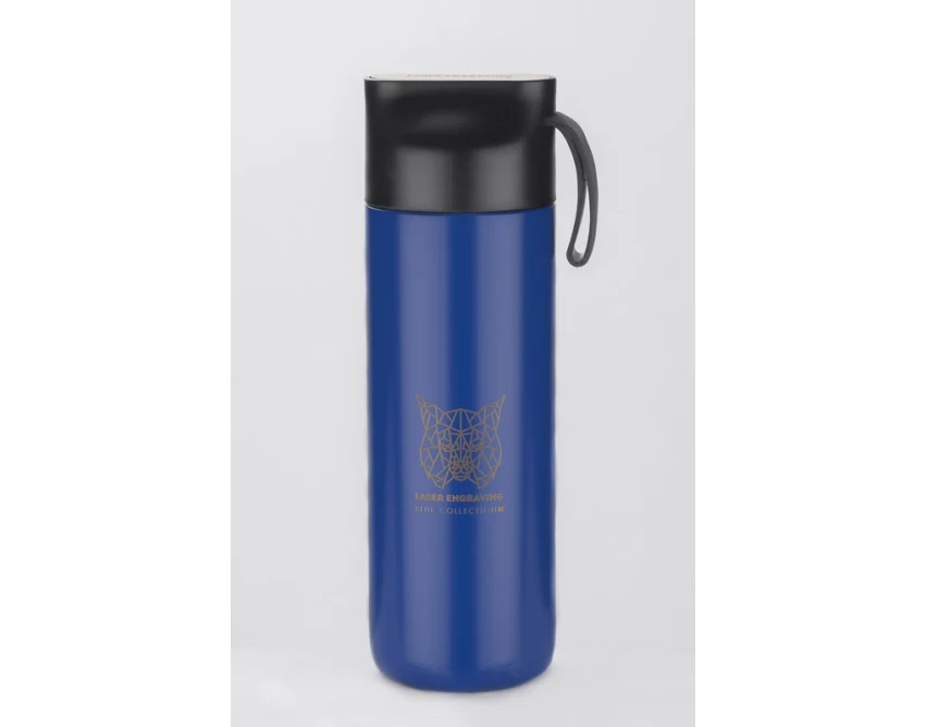 ELSA butelka termiczna 600 ml z bambusową zakrętką