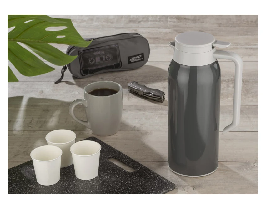POTTI termos z grawerem 1300 ml grafitowy
