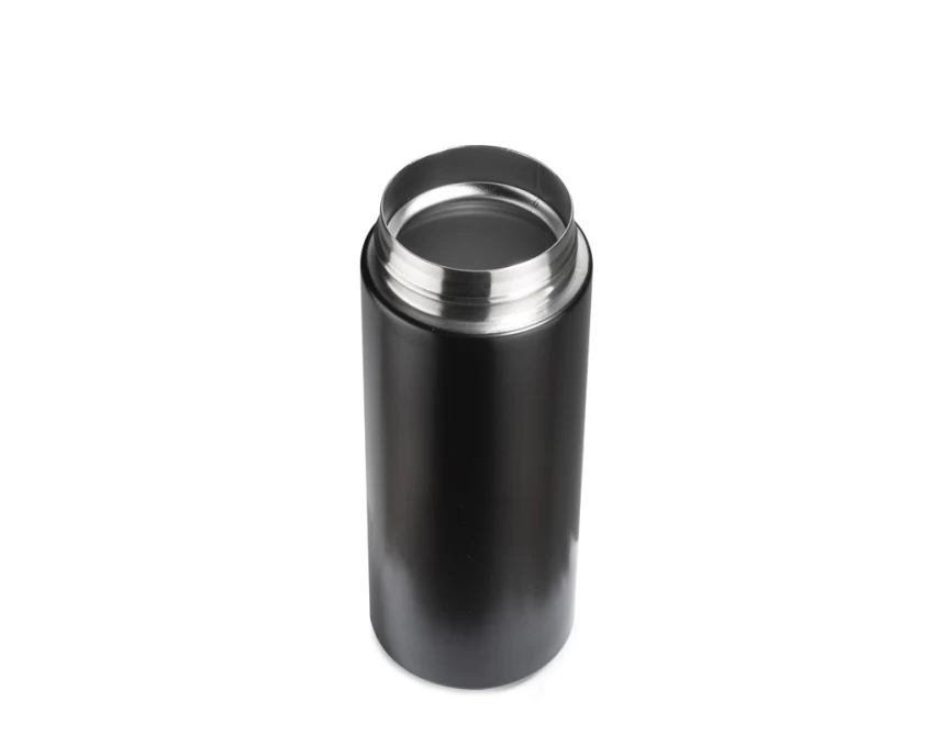 FOKS kubek termiczny 420 ml czarny mat z logo