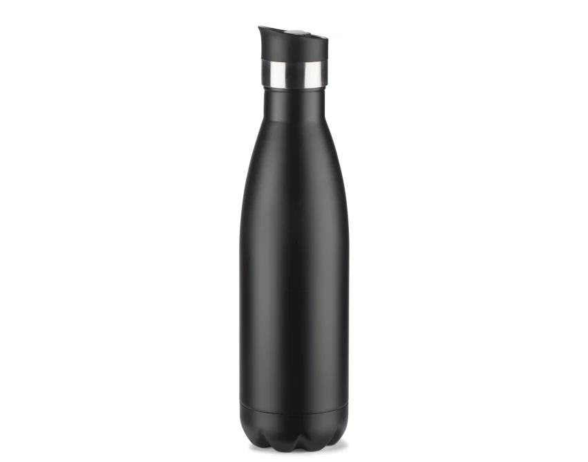 Butelka termiczna BURN 530 ml czarny mat