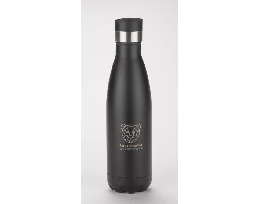 Butelka termiczna BURN 530 ml czarny mat