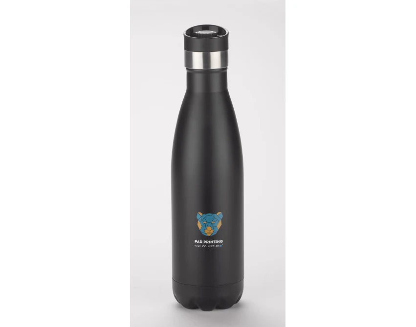 Butelka termiczna BURN 530 ml czarny mat