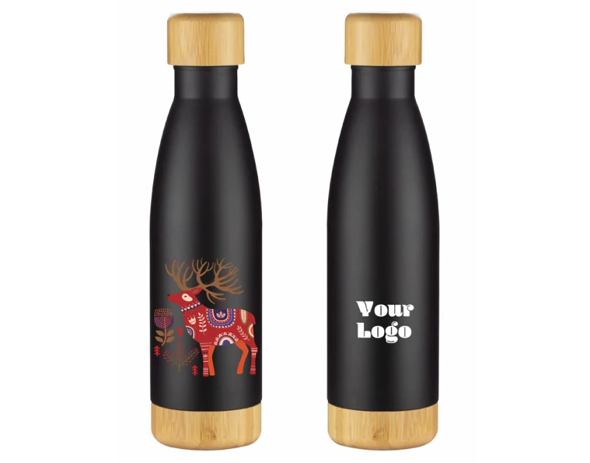 TILLI butelka termiczna 500 ml z bambusa