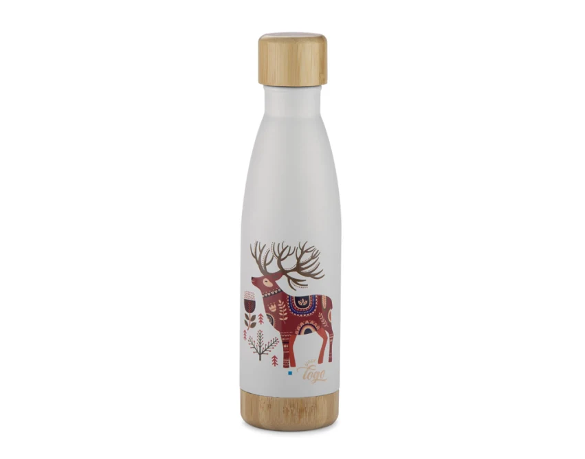 TILLI butelka termiczna 500 ml z bambusem