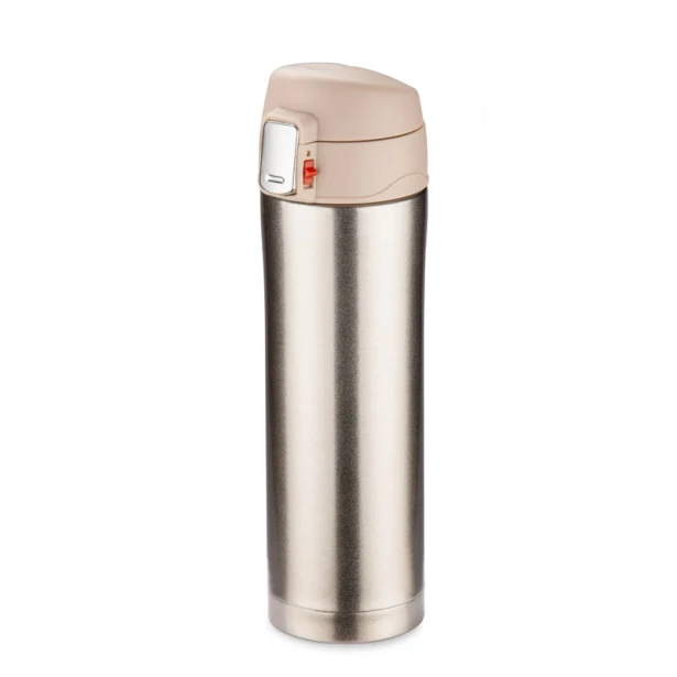 LOCK kubek termiczny z ustnikiem 440 ml szampański