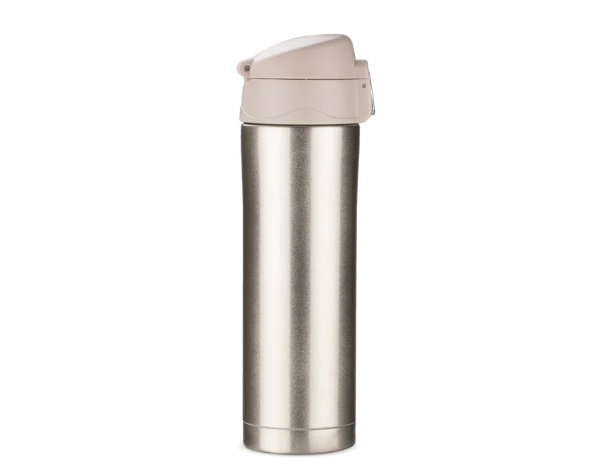 LOCK kubek termiczny z ustnikiem 440 ml szampański