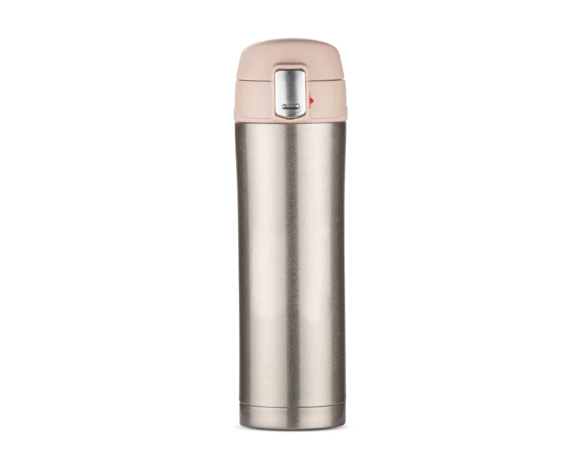 LOCK kubek termiczny z ustnikiem 440 ml szampański