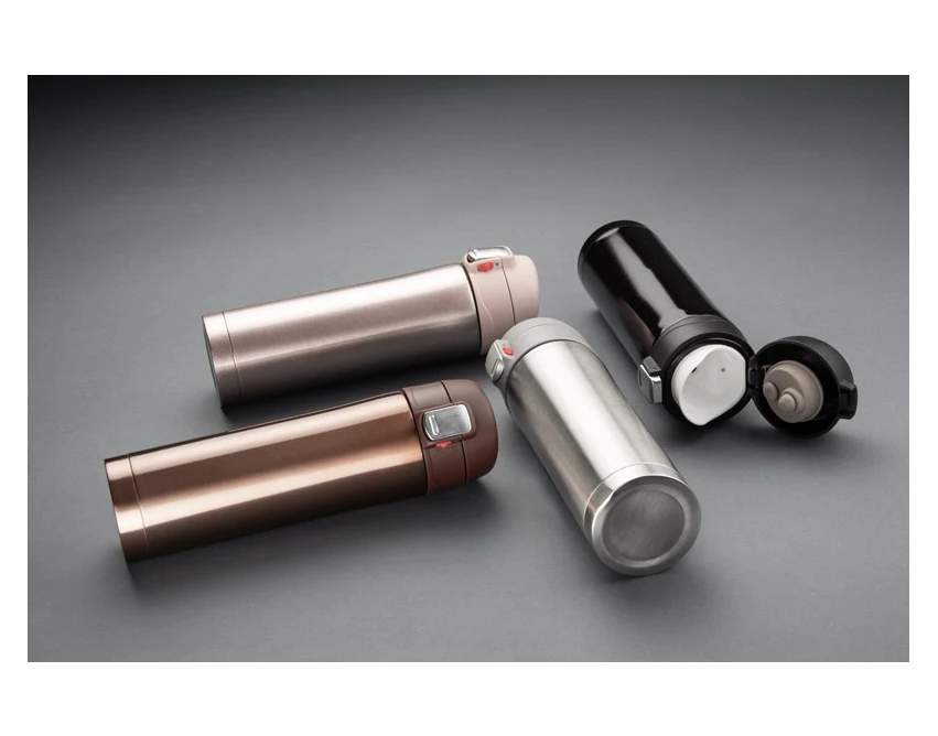 LOCK kubek termiczny z ustnikiem 440 ml szampański