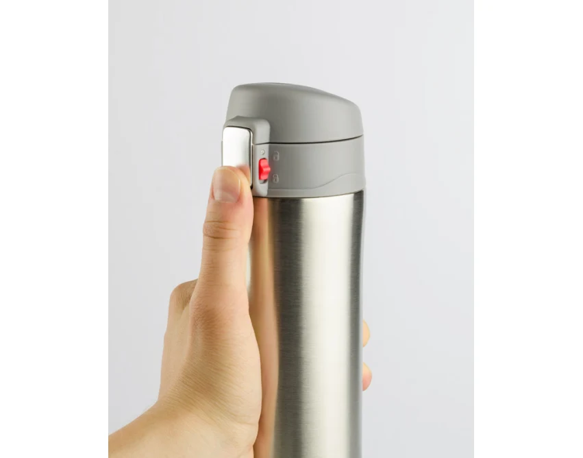 LOCK kubek termiczny 440ml z ustnikiem stal nierdzewna