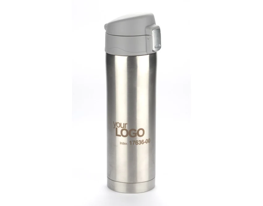 LOCK kubek termiczny 440ml z ustnikiem stal nierdzewna