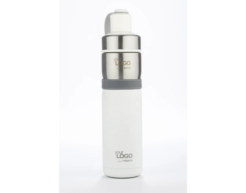Butelka termiczna BREEZE 500 ml ze stali nierdzewnej