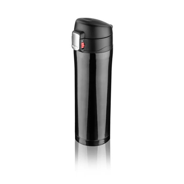 Lock kubek termiczny z logo firmy 440 ml czarny