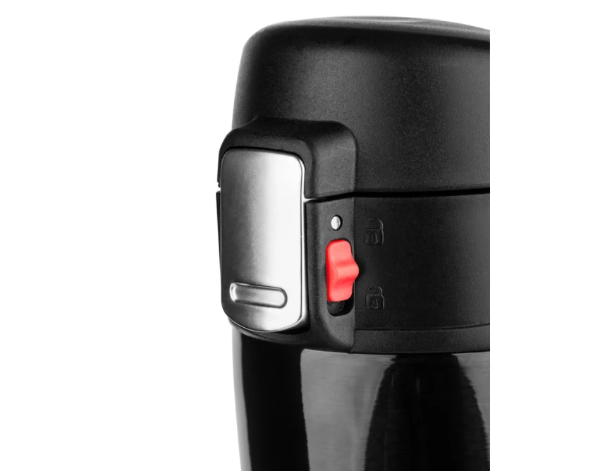 Lock kubek termiczny z logo firmy 440 ml czarny