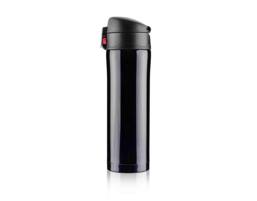 Lock kubek termiczny z logo firmy 440 ml czarny