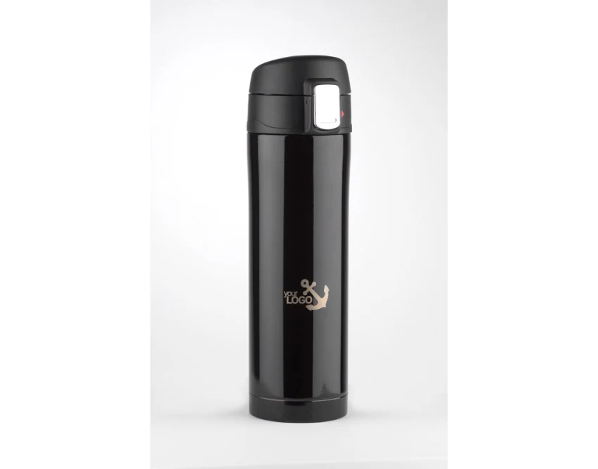 Lock kubek termiczny z logo firmy 440 ml czarny