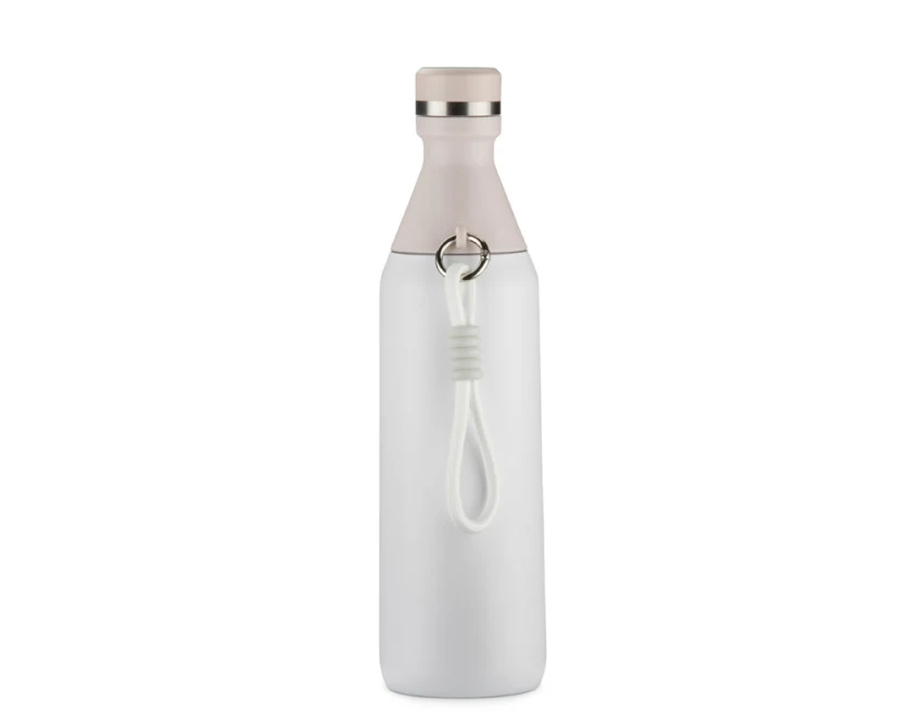 ELI metalowa butelka termiczna 500 ml różowa