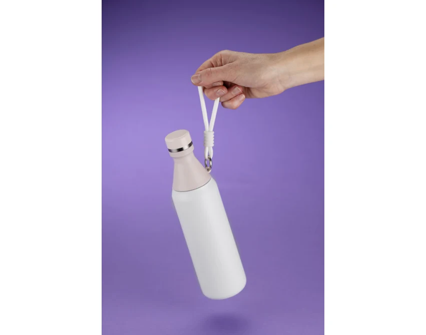 ELI metalowa butelka termiczna 500 ml różowa