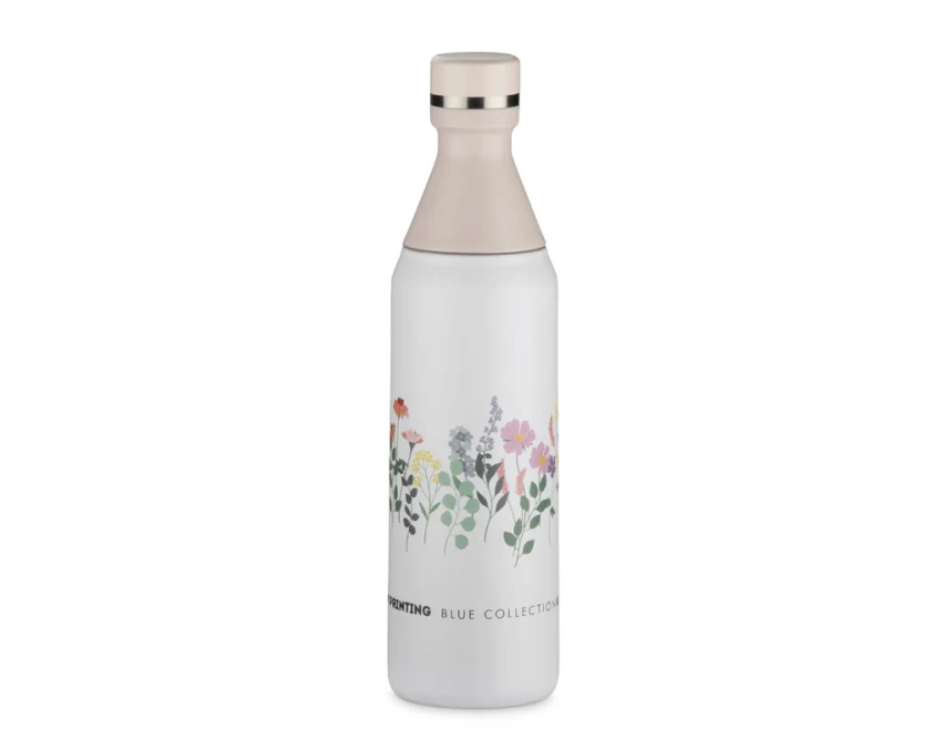 ELI metalowa butelka termiczna 500 ml różowa