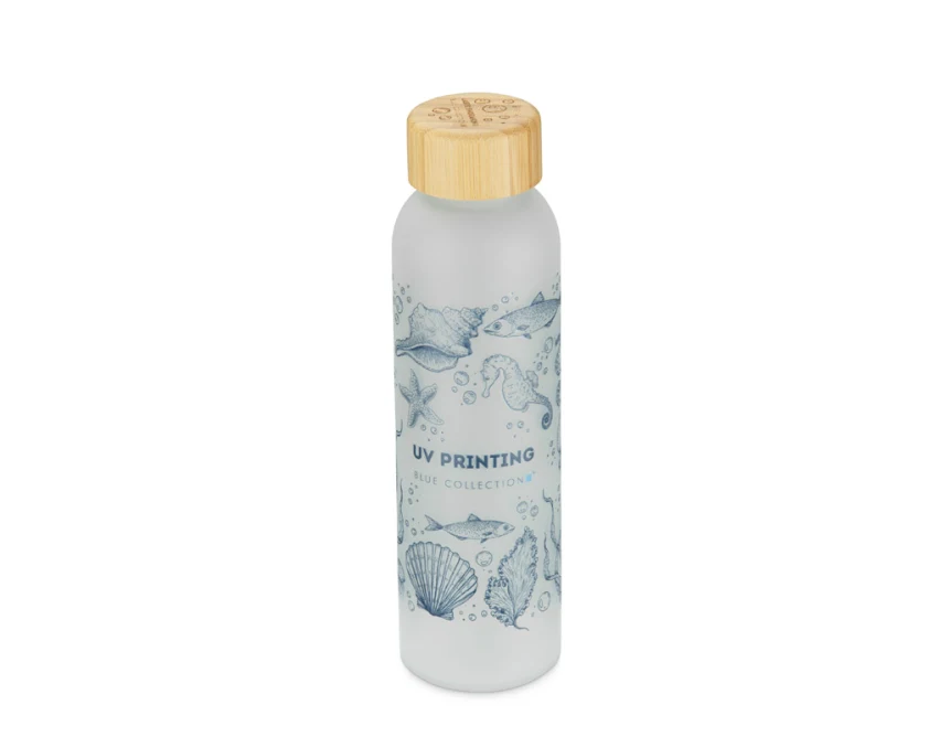 NILLO butelka szklana z nadrukiem 500 ml