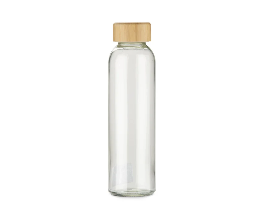 VOSA butelka szklana z logo 500 ml, szkło z recyklingu
