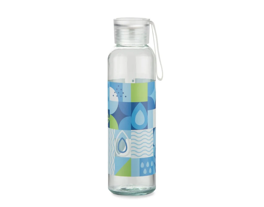 VERRE szklana butelka 500 ml z nadrukiem
