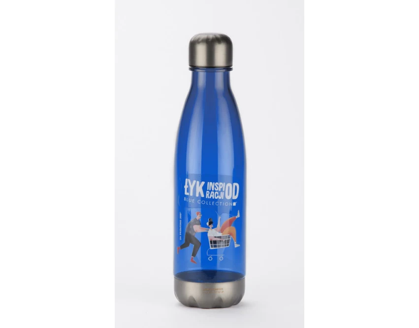 Bidon reklamowy BOTILA 750 ml z metalową zakrętką