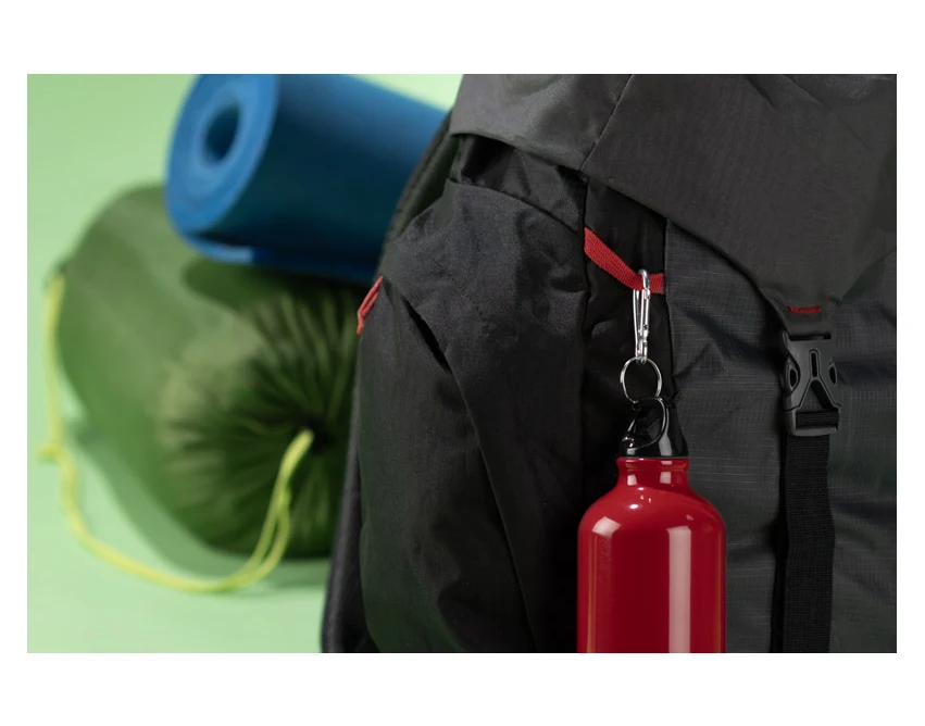 TREKO bidon sportowy z nadrukiem czerwony 500 ml