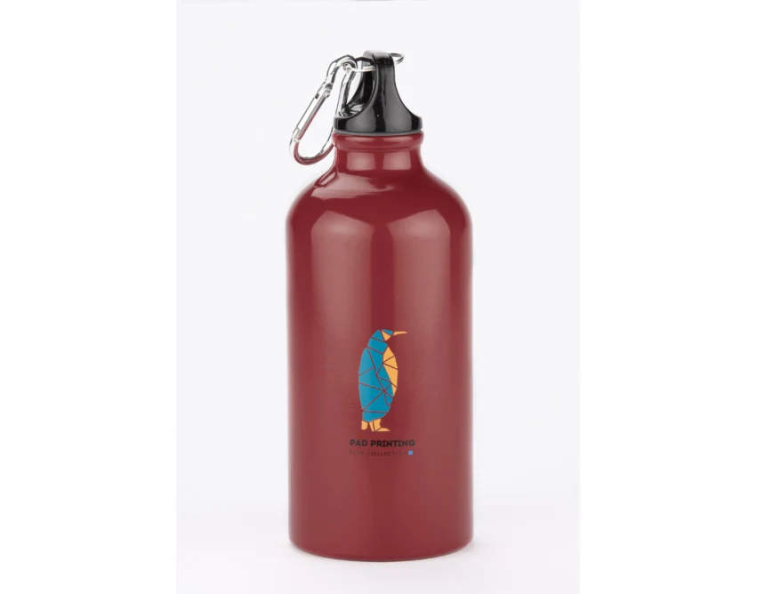 TREKO bidon sportowy z nadrukiem czerwony 500 ml
