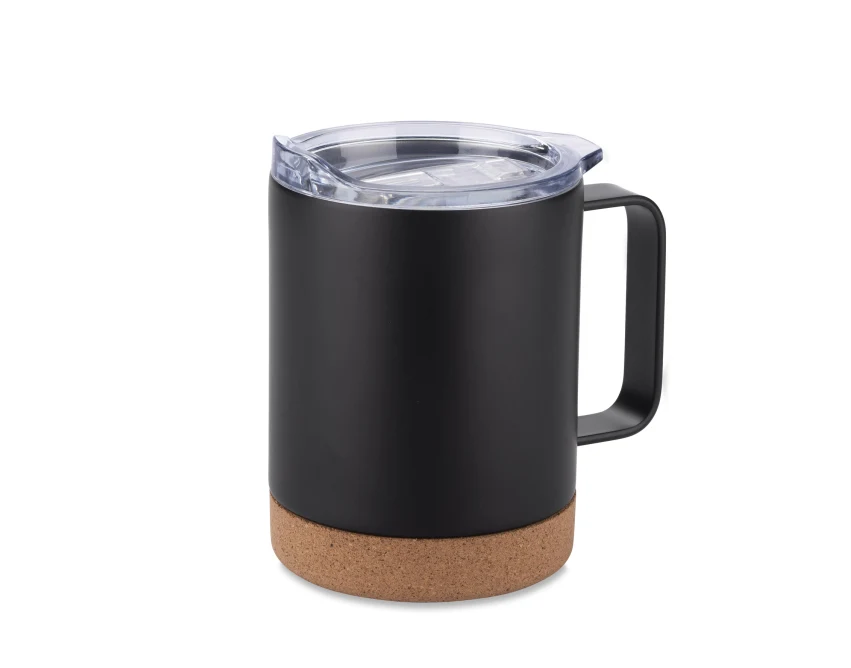 VICAM kubek termiczny 350 ml z grawerem, z korkiem