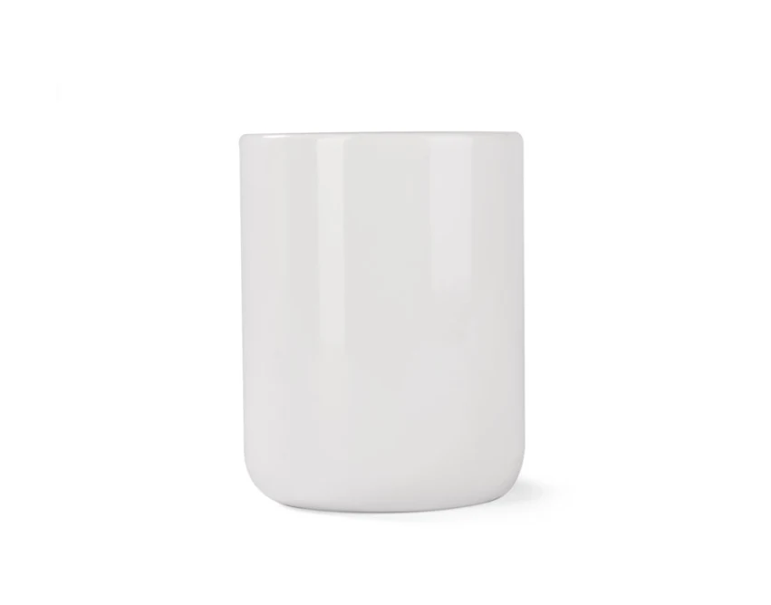 VAYS kubek ceramiczny z logo firmy, bambusowy uchwyt
