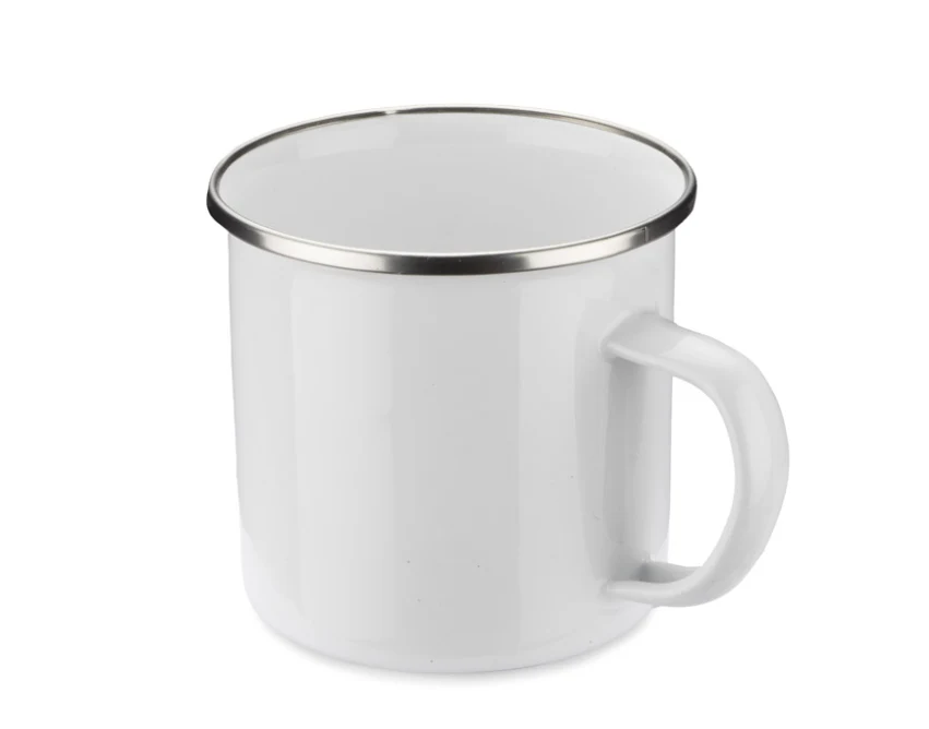 Kubek emaliowany z własnym nadrukiem SUBLIM 380 ml