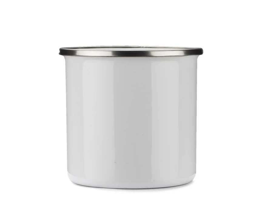 Kubek emaliowany z własnym nadrukiem SUBLIM 380 ml